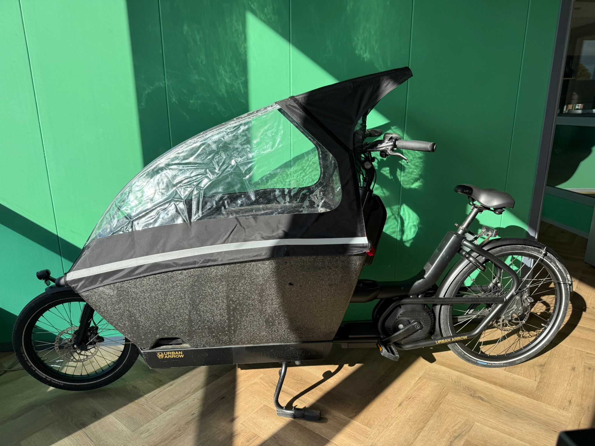 Urban Arrow Ebike Cargo Line Bakfiets Inclusief regenhuif en bezorging (10K km) - Afbeelding 5