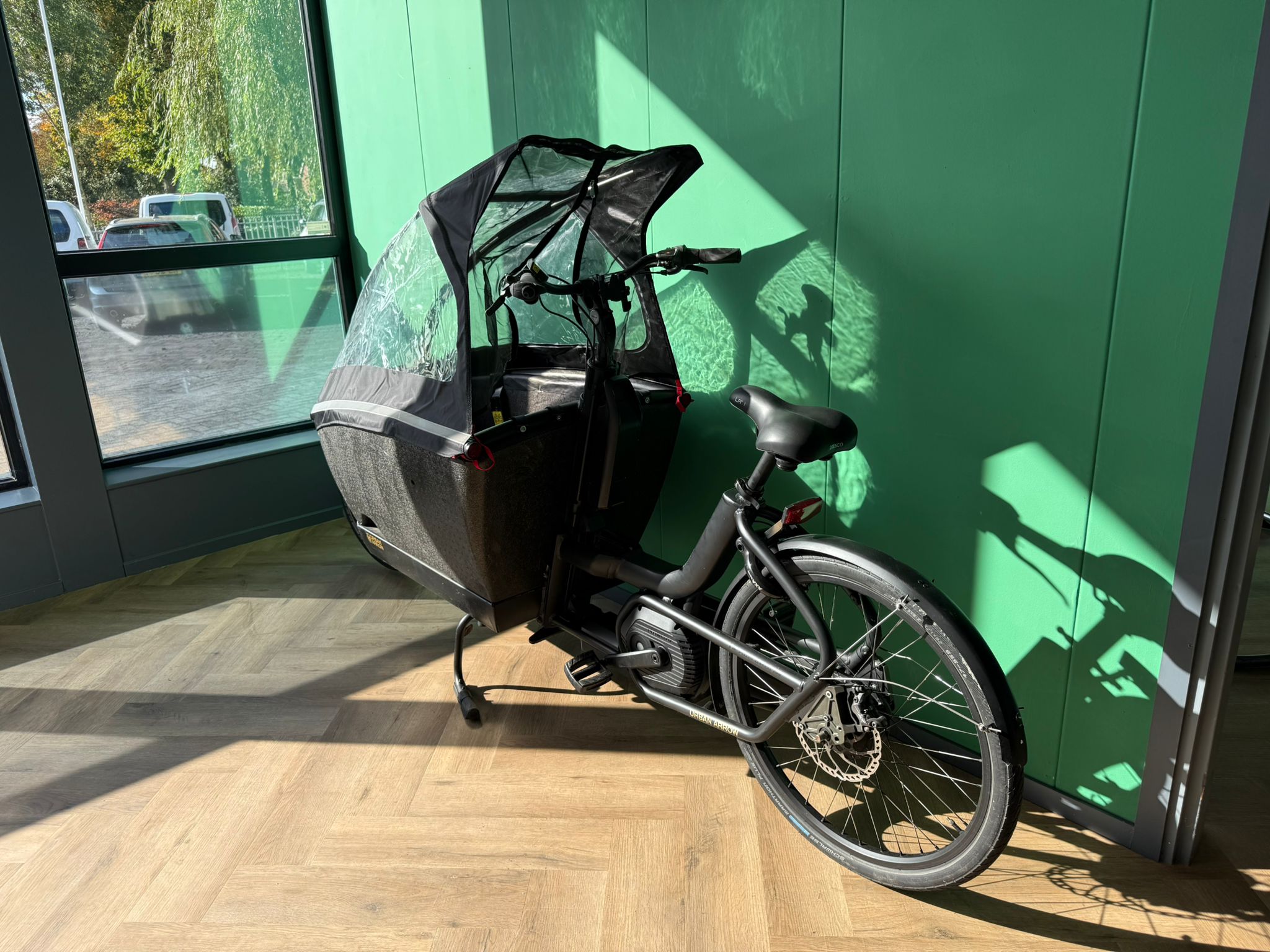 Urban Arrow Ebike Cargo Line Bakfiets Inclusief regenhuif en bezorging (10K km) - Afbeelding 8