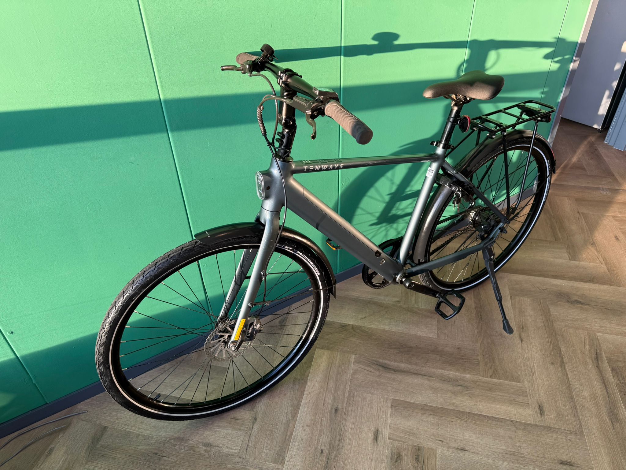 Tenways E- Bike C-GO600 PRO Pebble Grey M 2023 H50 360WH 927km . inclusief bezorging - Afbeelding 6