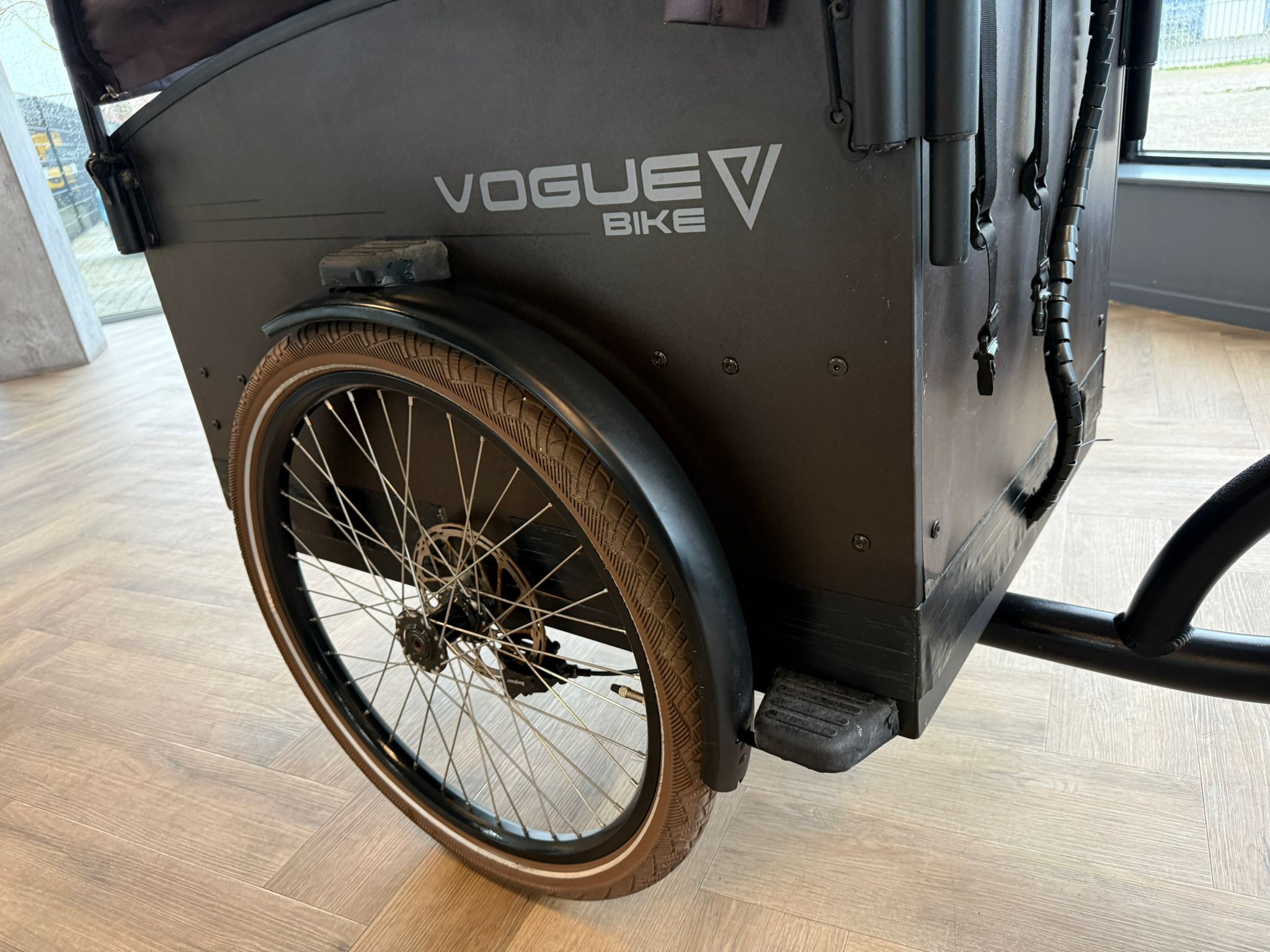 Vogue E-bakfiets Vogue Journey DOG 103Km . Inclusief Bezorging. - Afbeelding 4