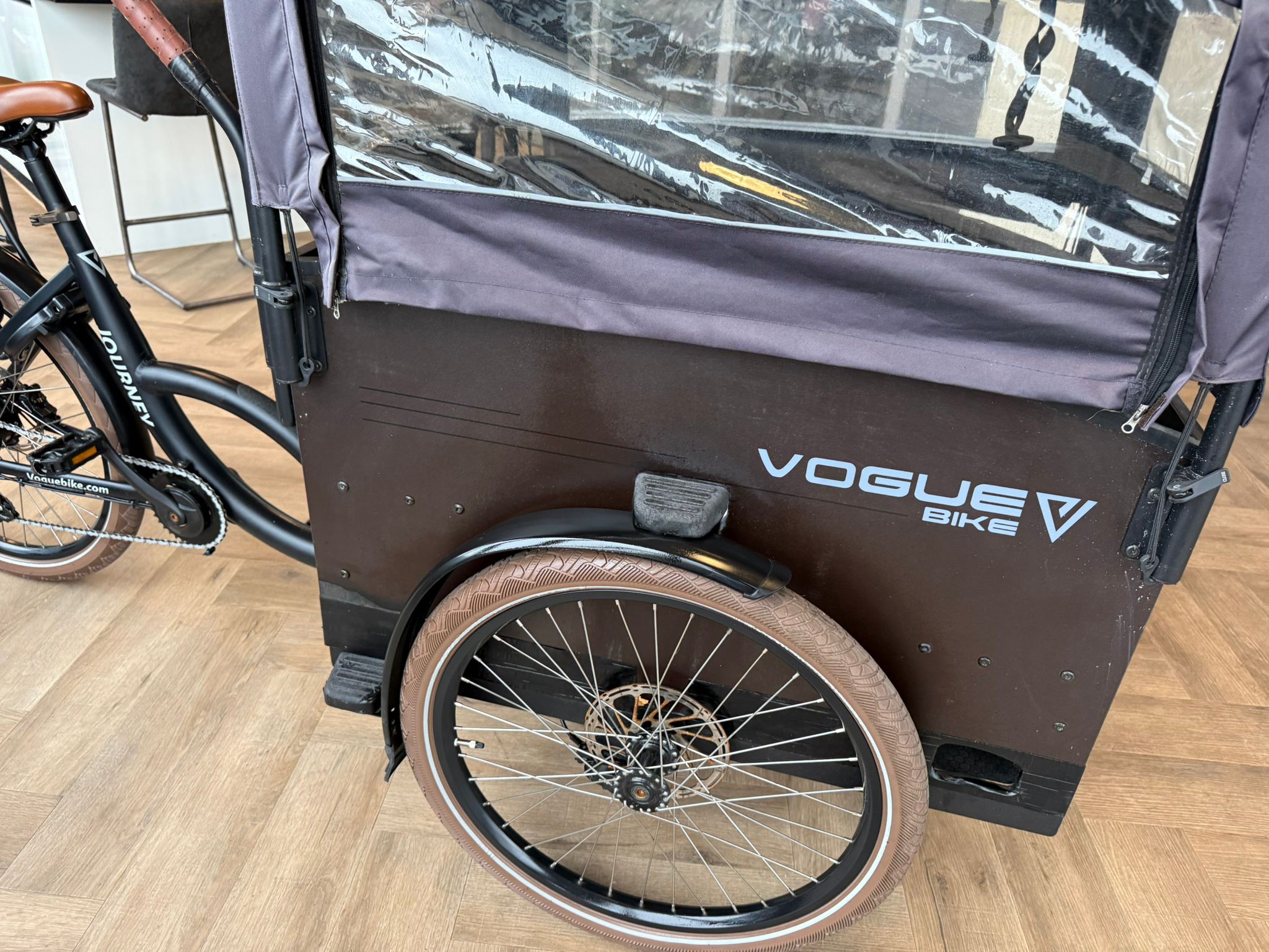 Vogue E-bakfiets Vogue Journey DOG 103Km . Inclusief Bezorging. - Afbeelding 5