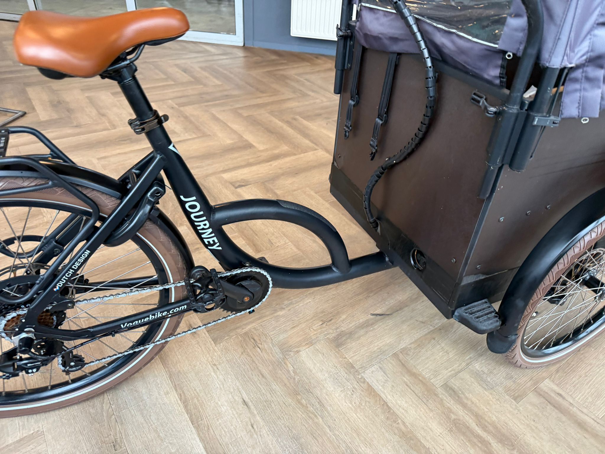 Vogue E-bakfiets Vogue Journey DOG 103Km . Inclusief Bezorging. - Afbeelding 6