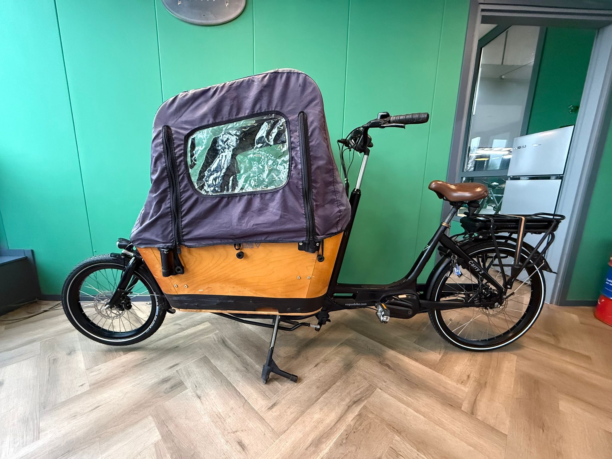 Vogue E-bakfiets Carry 2 D50 450WH . Inclusief Bezorging. - Afbeelding 8