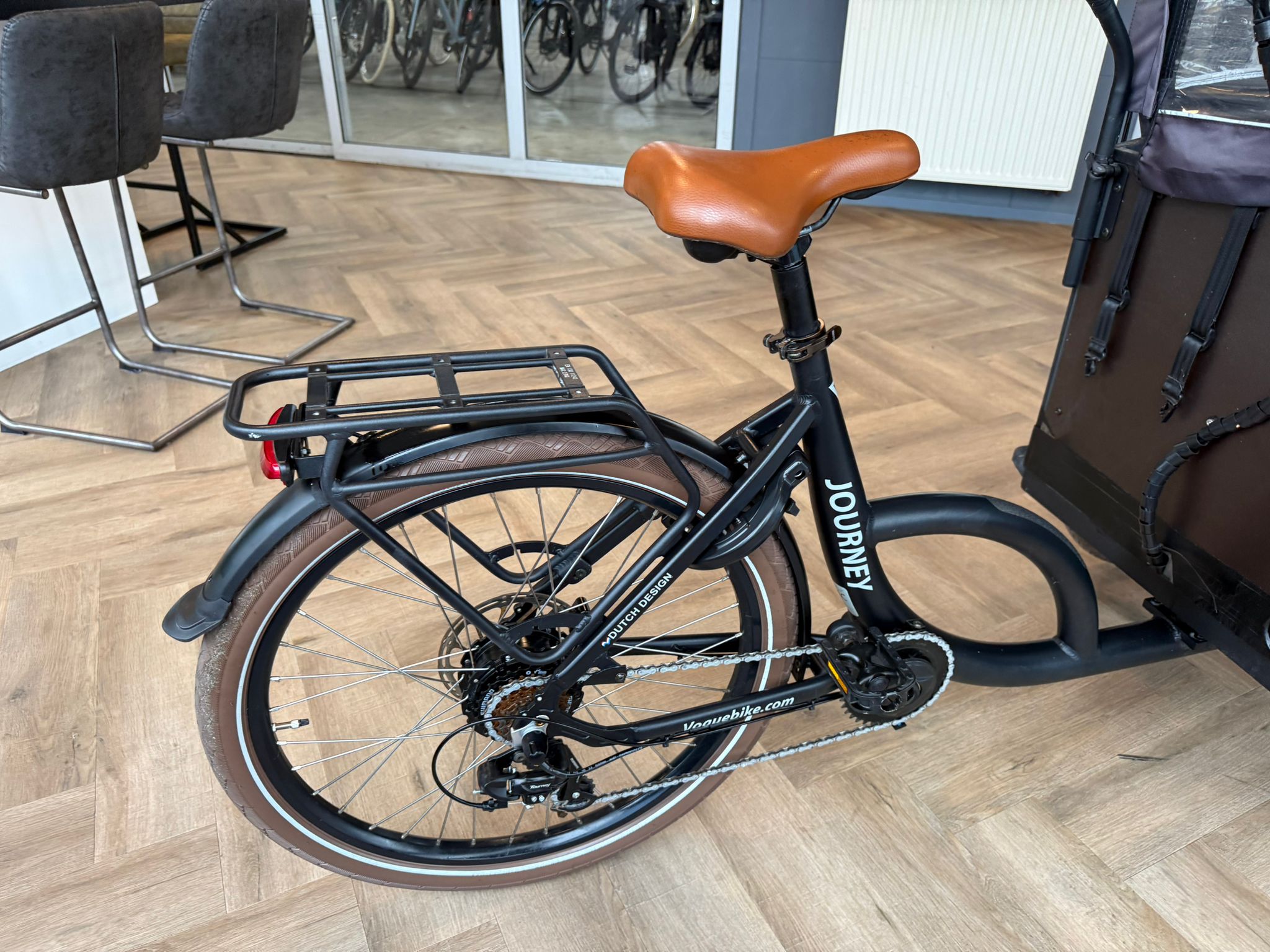 Vogue E-bakfiets Carry 2 D50 450WH . Inclusief Bezorging. - Afbeelding 3