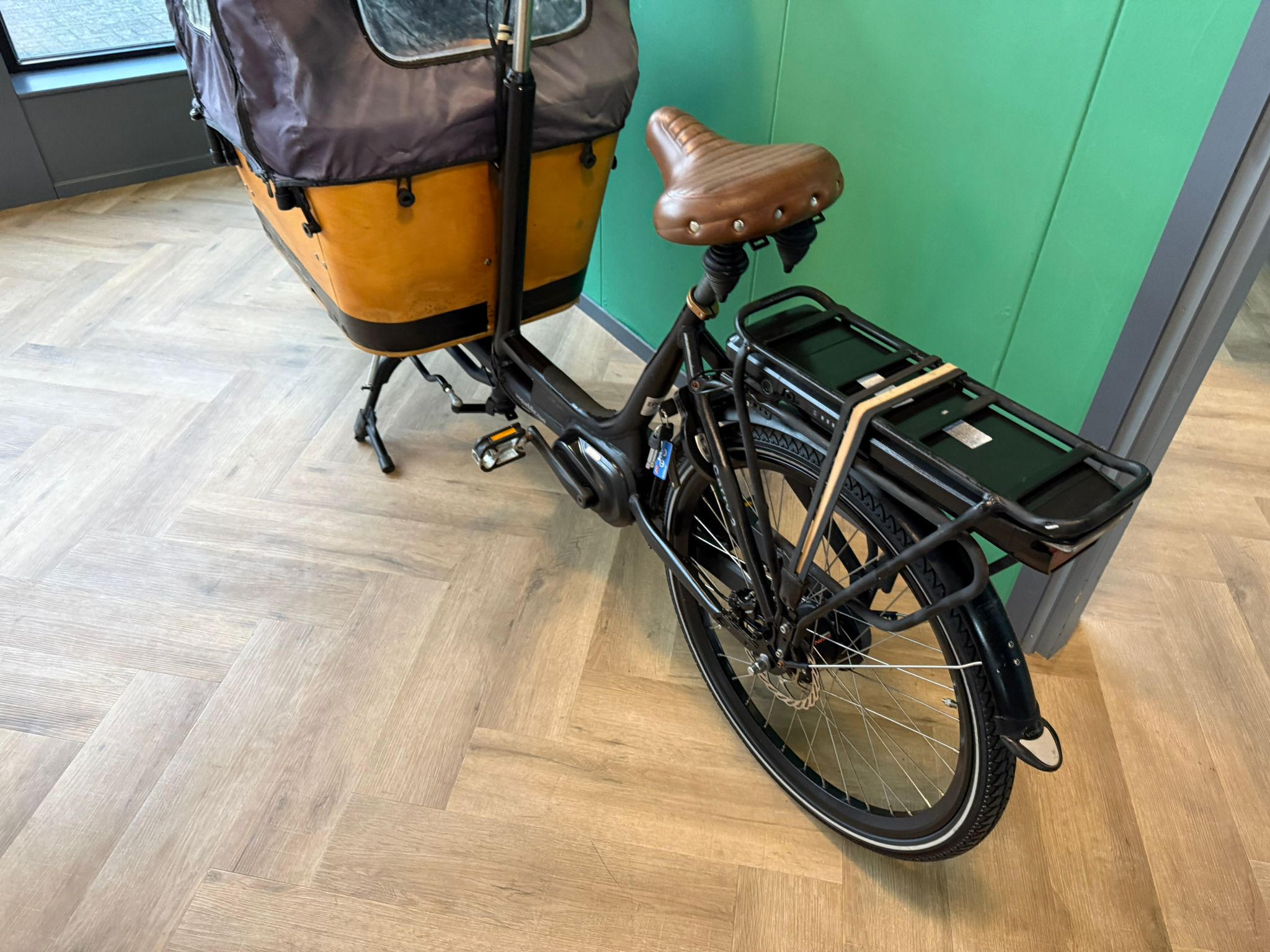 Vogue E-bakfiets Carry 2 D50 450WH . Inclusief Bezorging. - Afbeelding 5